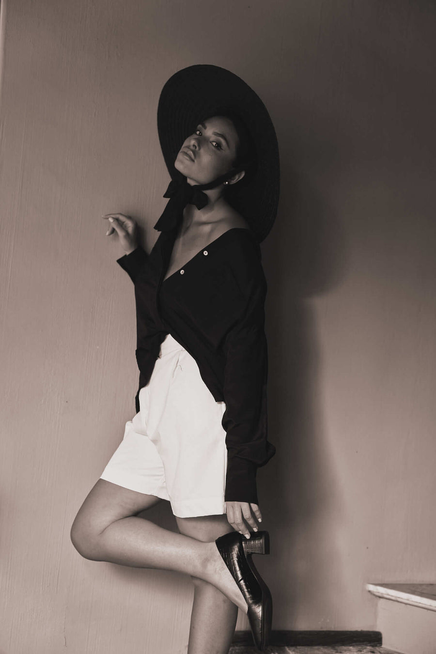 LEILA BLOUSE CREPE